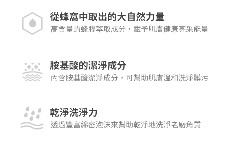 CNP 蜂膠能量胺基酸潔膚凝膠