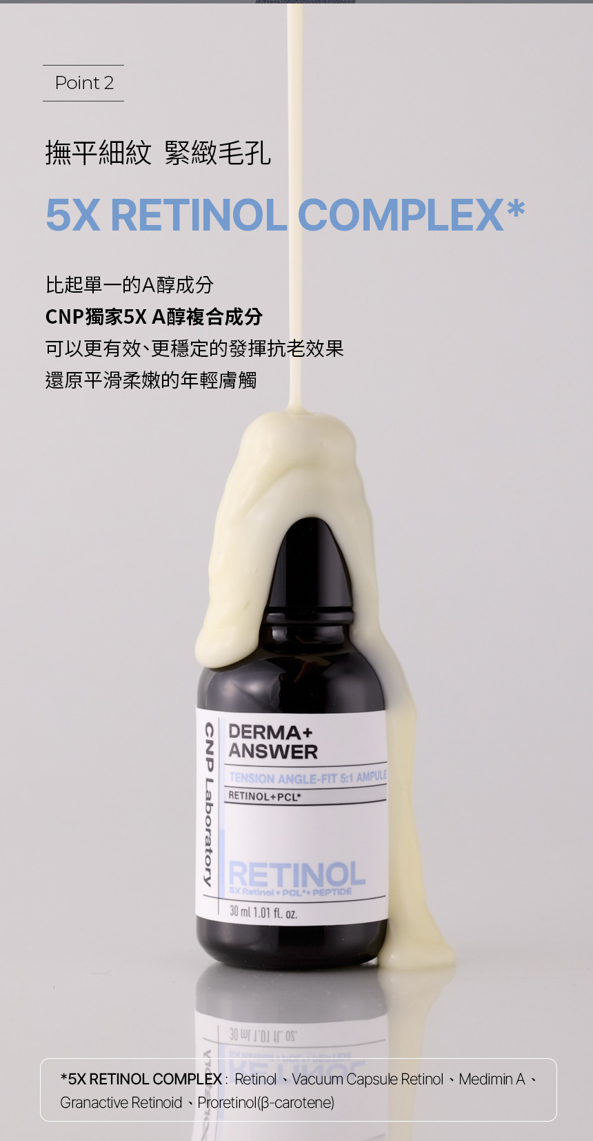 CNP 專業A醇煥膚安瓶 30ml